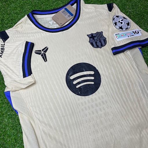 Picture of Barcelona 25/26 Away Player Version UCL