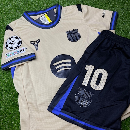 Picture of Barcelona 25/26 Away Kids Lamine Yamal UCL
