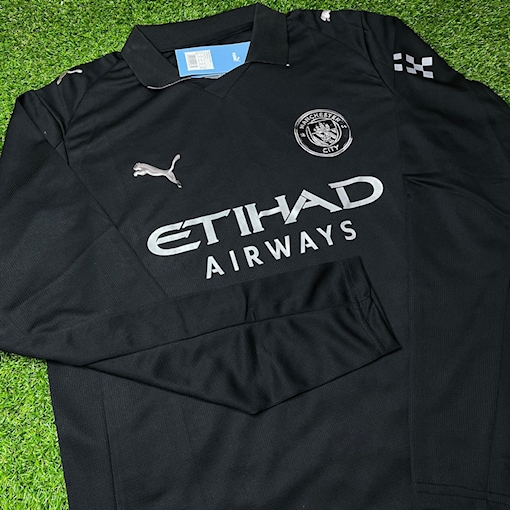 Picture of Manchester City 25/26 Away Long - Sleeve Black