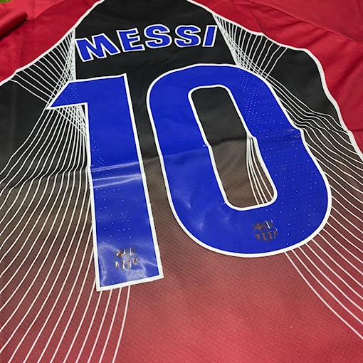 Picture of Barcelona 25/26 Pastel Special Edition Messi Red/ Black - copy