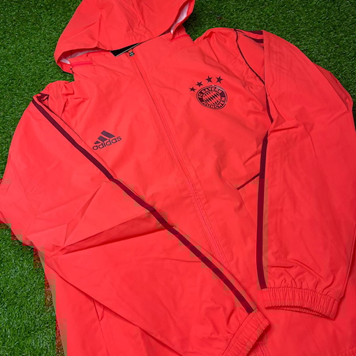 Picture of Bayern Munich 2025 Windbreaker Jacket Red