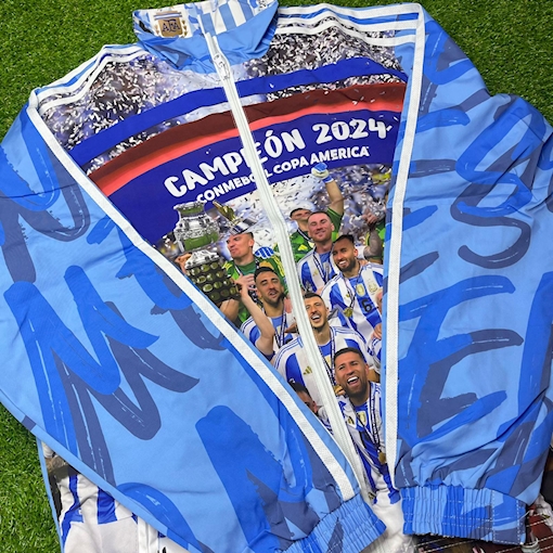 Picture of Argentina Double Sided Jacket Legendary Players  Messi & Maradona