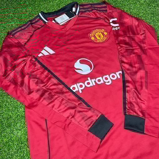 Picture of Manchester United 25/26 Home Long - Sleeve 