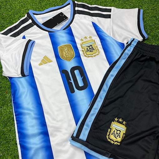 Picture of Argentina 3 Stars 25/26 Home Messi World Cup Edition Kids