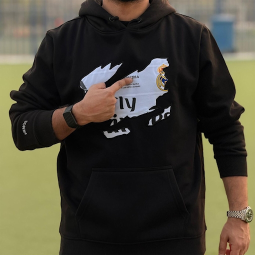 Picture of Classic Real Madrid Jersey Hoodie