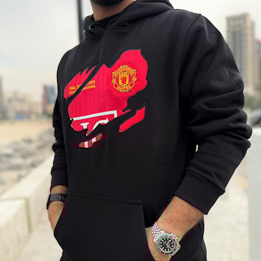 Picture of Classic Manchester United Jersey Hoodie