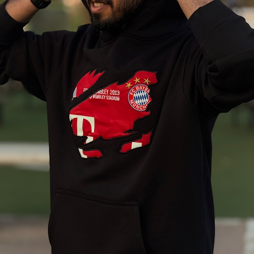 Picture of Classic Bayern Munich Jersey Hoodie