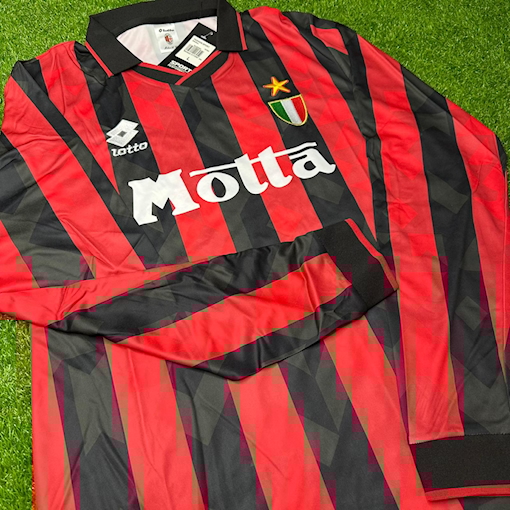 Picture of Ac Milan 93/94 Home Long - sleeve