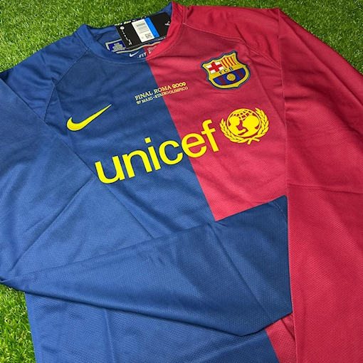 Picture of Barcelona 08/09 Home Long - Sleeve