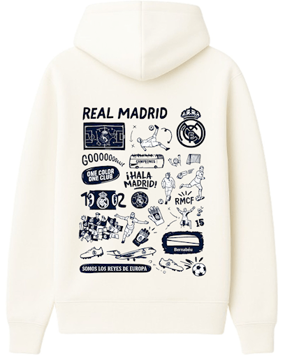Picture of Real Madrid Art Hoodie