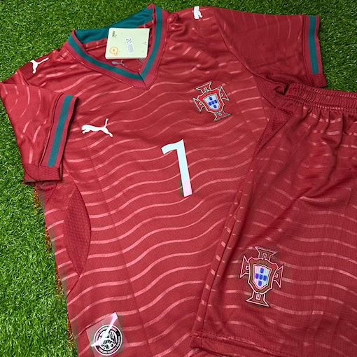 Picture of Portugal 2026 Home Ronaldo Kids 