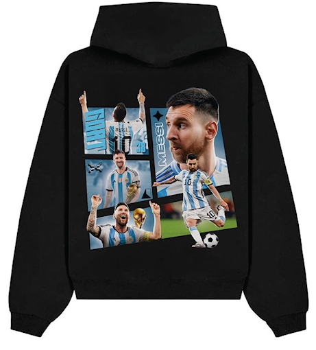 Picture of Argentina Messi Black Hoodie