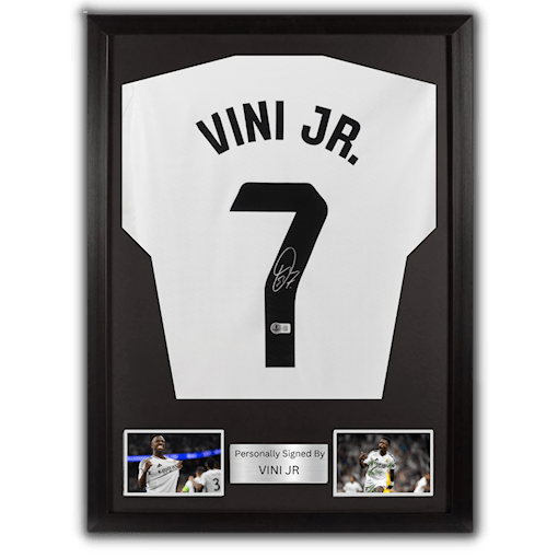 Picture of Vini Jr signed & framed