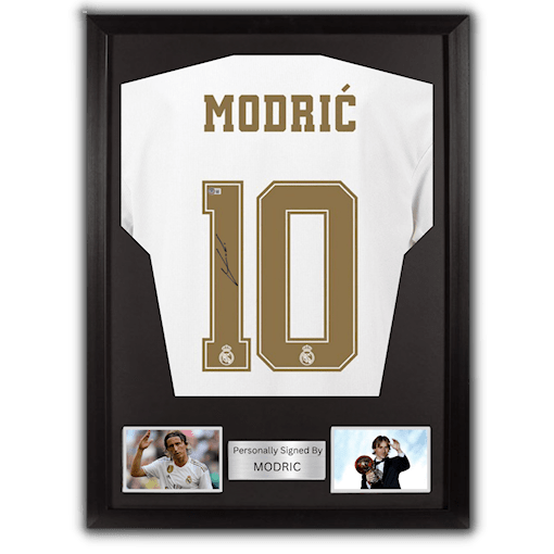 Picture of Luka Modric signed & framed