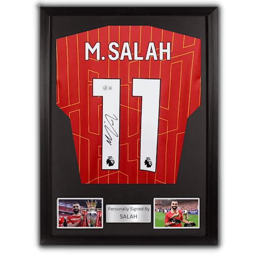 Picture of Mo Salah signed & framed