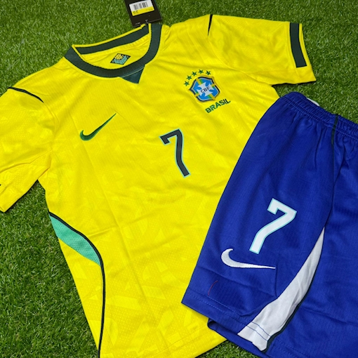 Picture of Brazil 2026 Home Vini JR Kids 