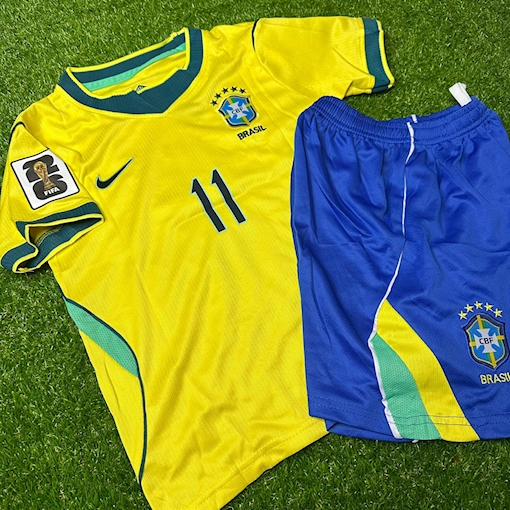 Picture of Brazil 2026 Home Raphinha Kids