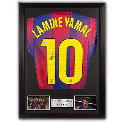 Picture of Lamine Yamal signed & framed