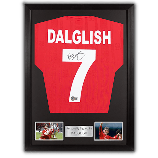 Picture of Dalglish signed & framed