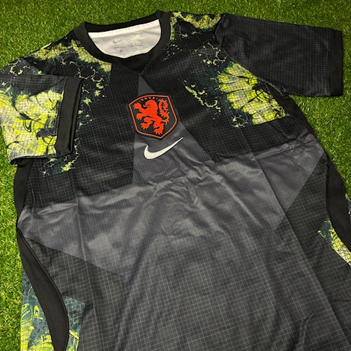 Picture of Netherlands 2026 Black/Green Goalkeeper