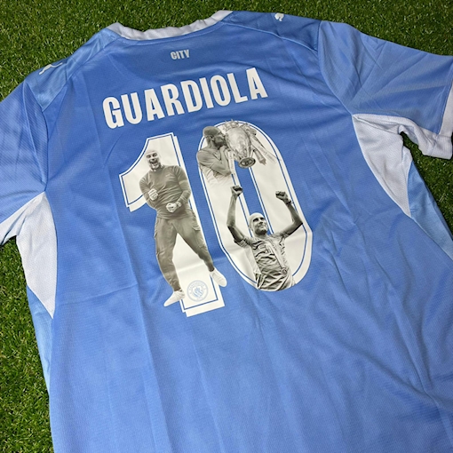 Picture of Manchester City 26/27 Home special edition Guardiola's 10 years