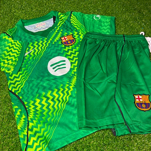 Picture of Barcelona 26/27 Green Goalkeeper Kids  