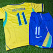 Picture of Brazil 2026 Home Raphinha Kids   