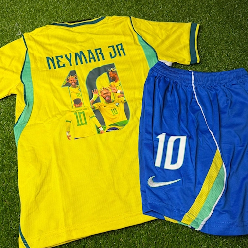 Picture of Brazil 2026 Home Neymar jr Kids