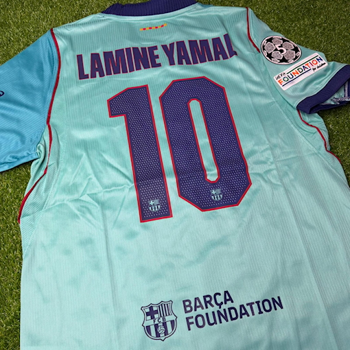 Picture of Barcelona 26/27 Third Lamine Yamal UCL 