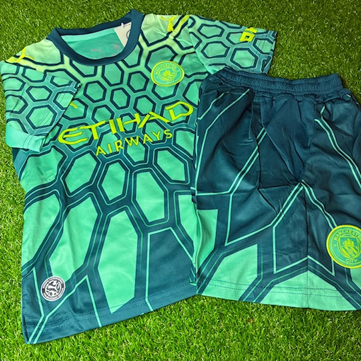 Picture of Manchester City 26/27 Green Goalkeeper Kids     