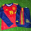 Picture of Spain 2026 Home Lamine Yamal Long-Sleeve Kids  