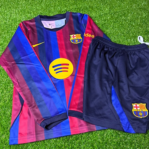 Picture of Barcelona 26/27 Home Long-Sleeve Kids 