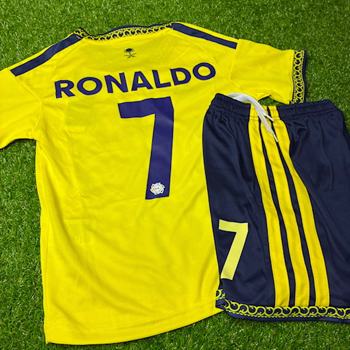 Picture of Al Nassr 26/27 Home Ronaldo Kids 